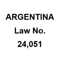 Argentina Hazardous Waste Law