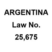 Argentina General Environmental Law