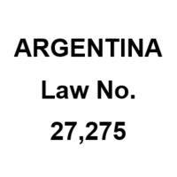 Argentina Access to Public Information Law
