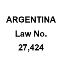 Argentina National Framework for Distributed Renewable Generation