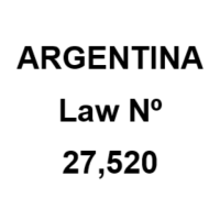 Argentina Climate Change Minimum Budgets Law
