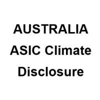 Australia ASIC Climate Disclosure Compliance