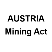 Austria Mining Act (AUT Mining Act)