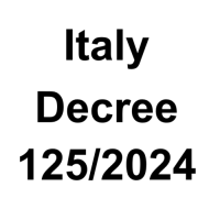 Italy Legislative Decree 125/2024 (CSRD Initial Transposition)