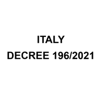 Italy Legislative Decree 196/2021 (Single Use Plastics and Plastic Waste Restrictions)