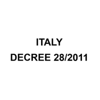 Italy Legislative Decree 28/2011 (Renewable Energy – RED I Transposition)