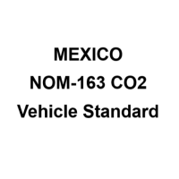 Mexico NOM-163 Vehicle CO2 Standard