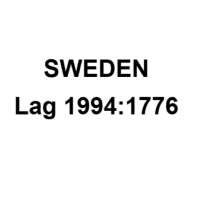 Sweden Energy Taxation Act (Lag 1994:1776)