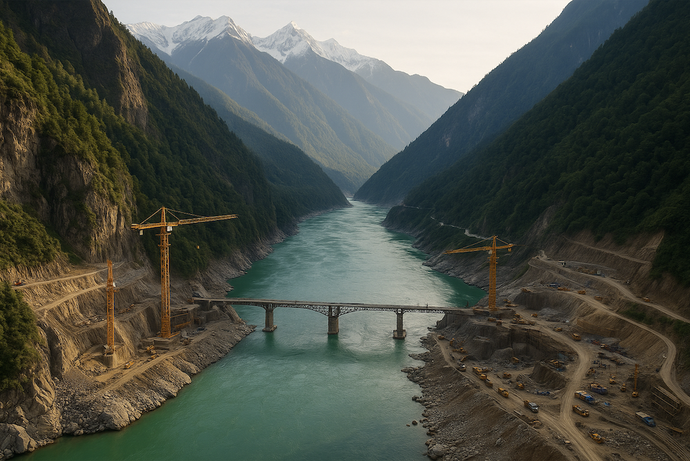China Breaks Ground on 60 GW Yarlung Tsangpo Mega-Dam
