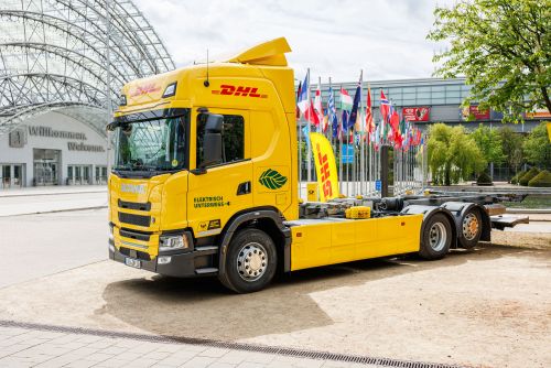 DHL-Scania Hybrid Truck Cuts 90% of Emissions in Landmark Test