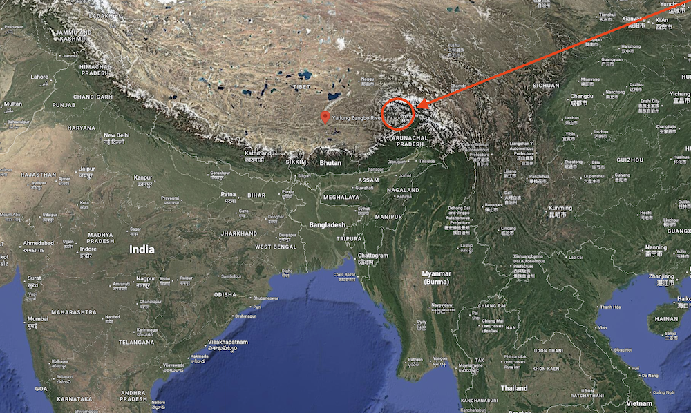 Largest earthquake china